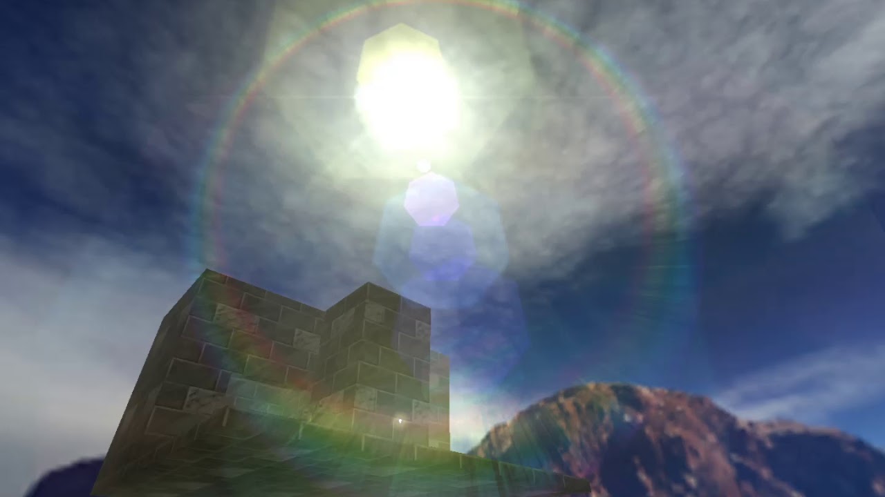 Lens flare effects