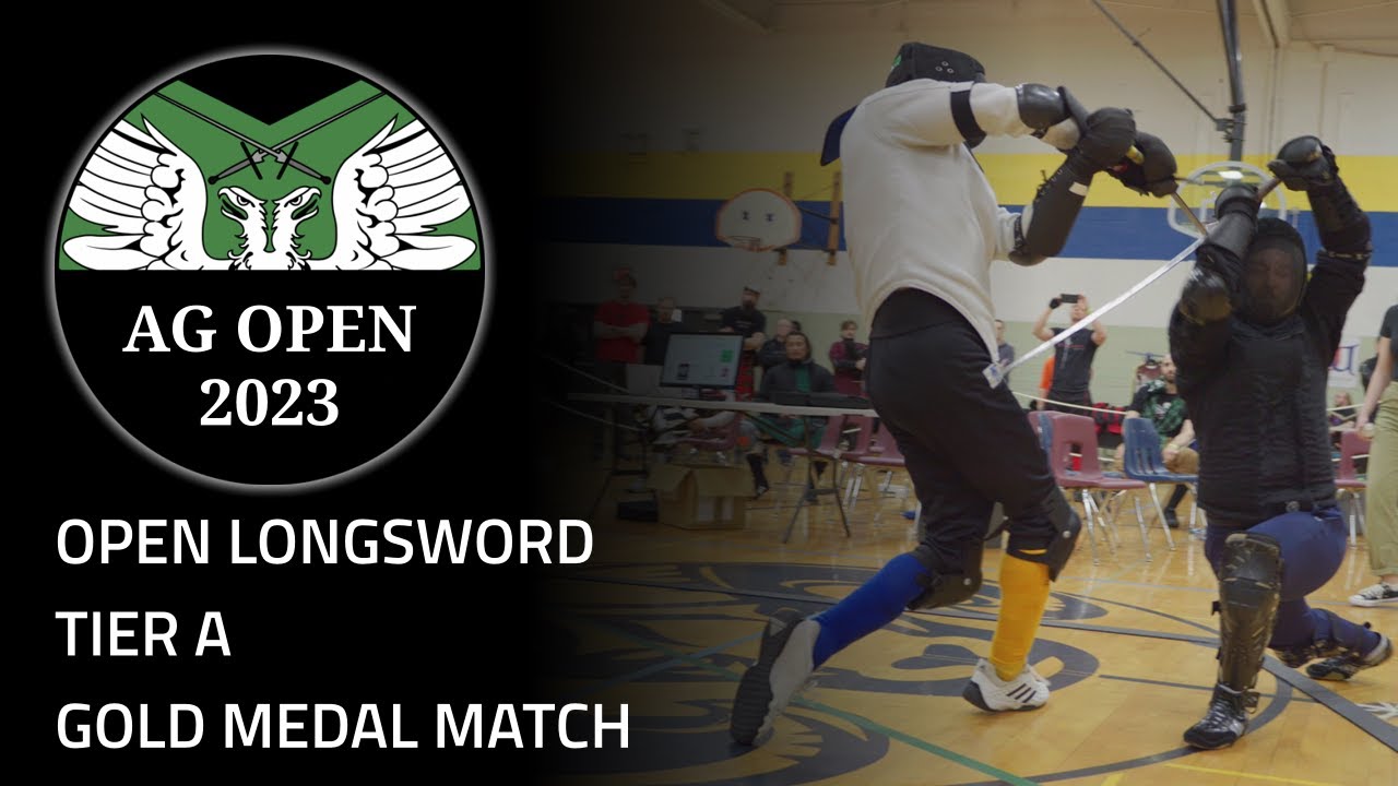 AG Open 2023 | Open Longsword Tier A | Gold Medal Match | Stephen Cheney vs. Mikko Lehto