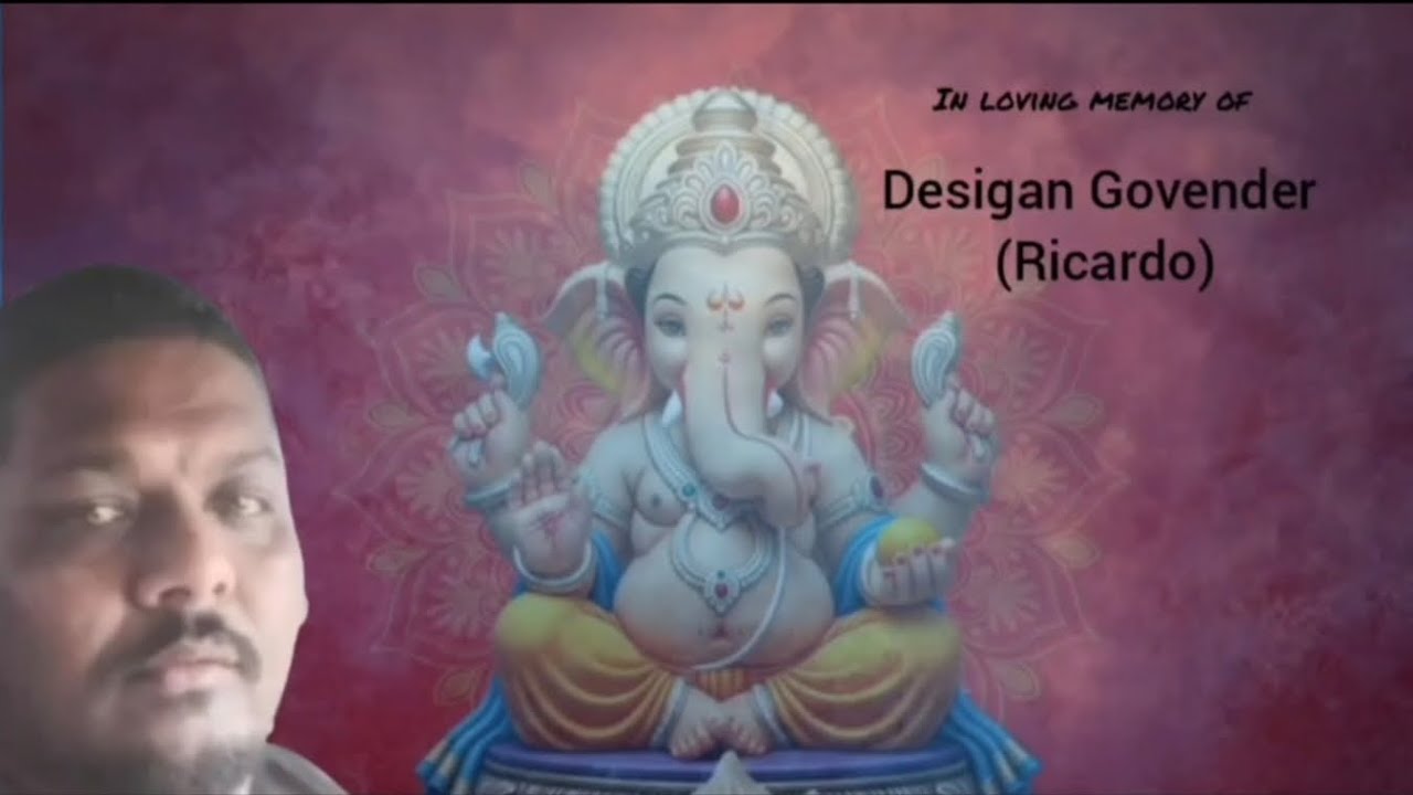 Funeral Service of The Late Desigan Govender (Ricardo)