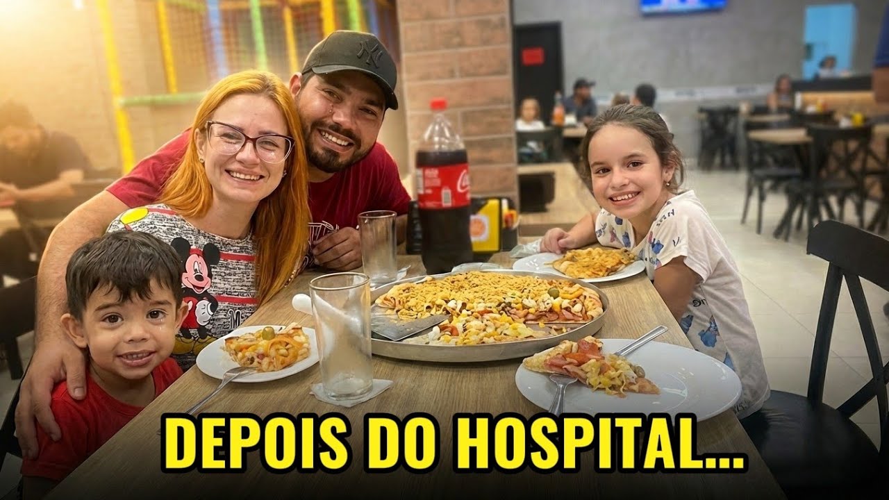 Depois do hospital, esse momento em família teve outro valor | Vlog real