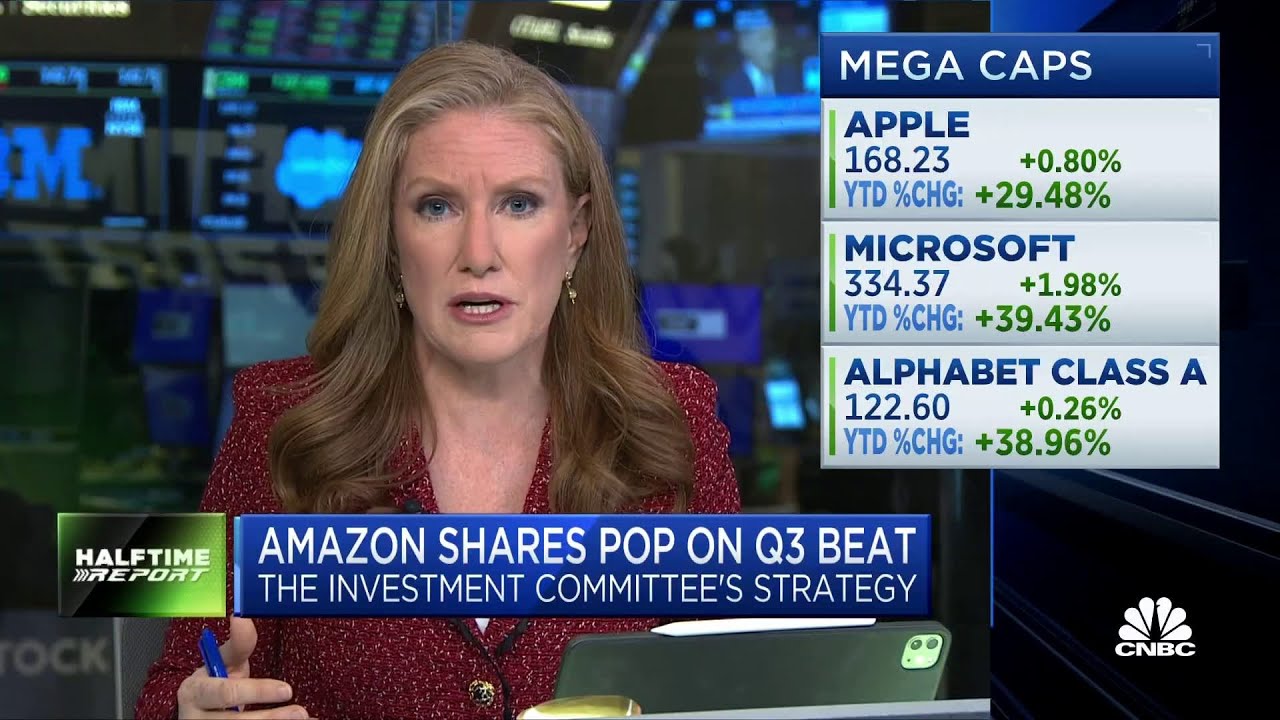Amazon 'probably' saved the Nasdaq from a bigger plunge, says Gilman Hill's Jenny Harrington