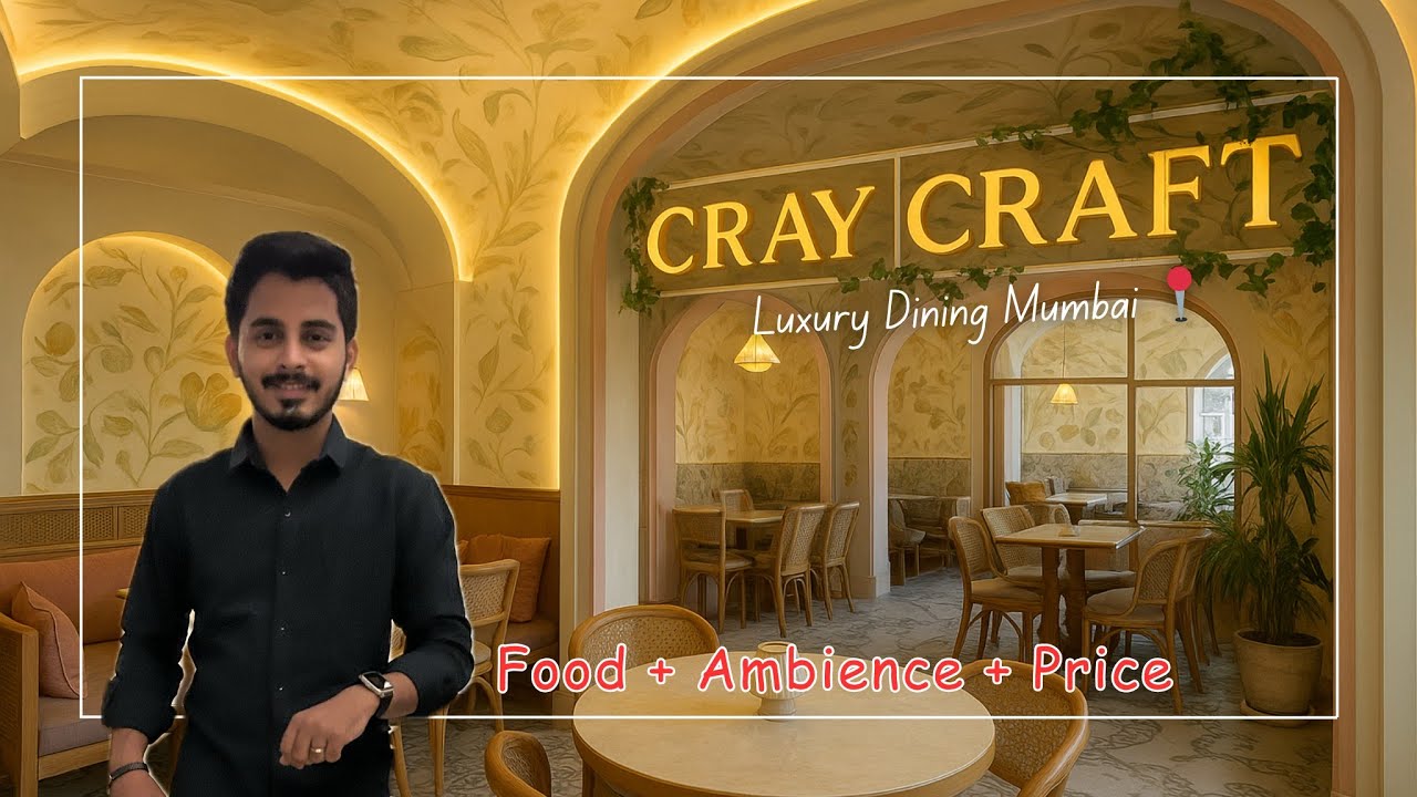 Best Restaurant in Andheri East? Full Tour of Cray Craft Mumbai | Food + Ambience + Price