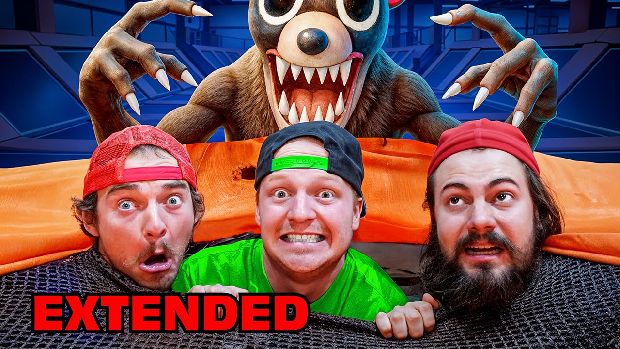 99 Nights In A Trampoline Park! - EXTENDED