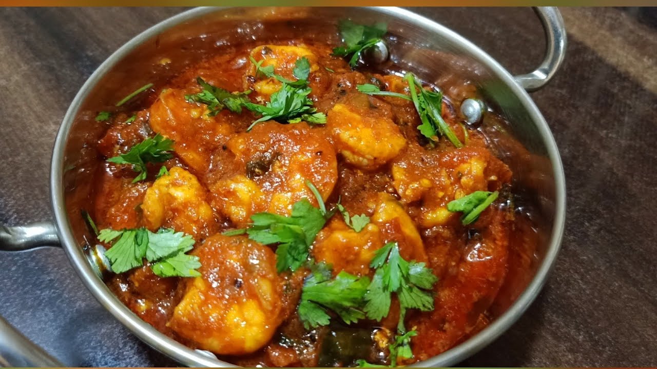 Jhinga Masala (Konkani Recipe)