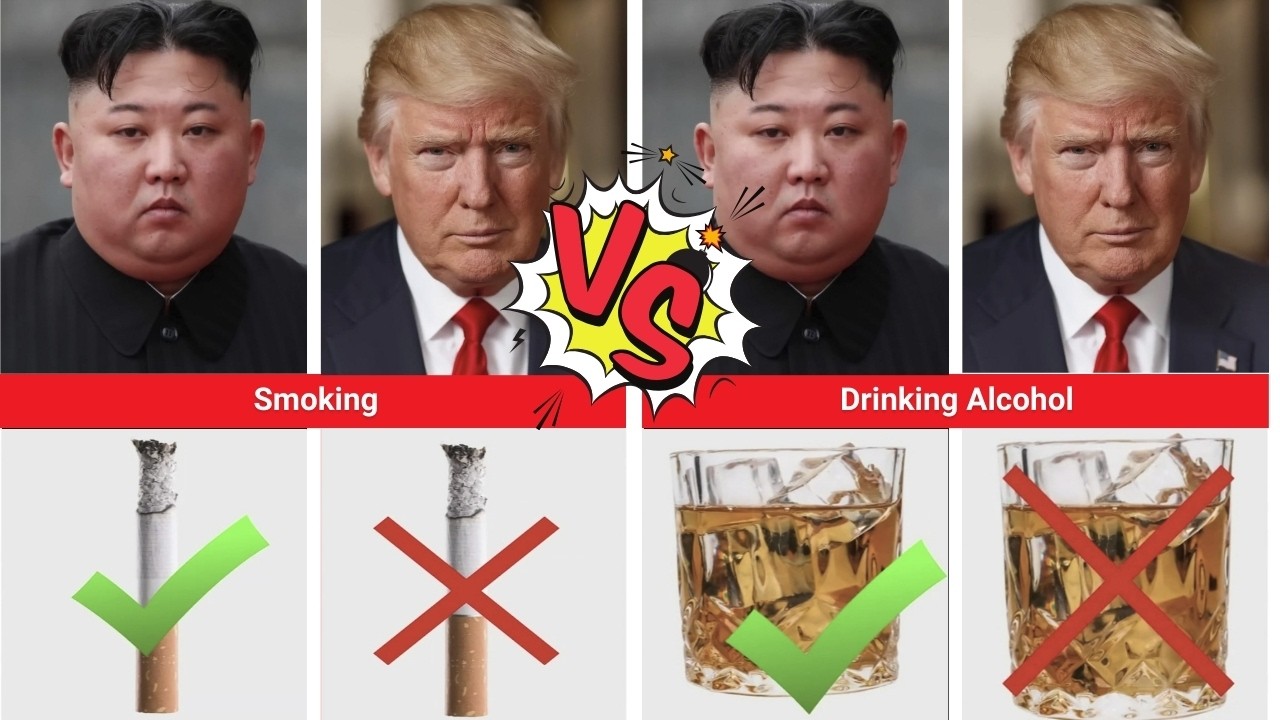 Интересное сравнение Дональда Трампа и Ким Чен Ына