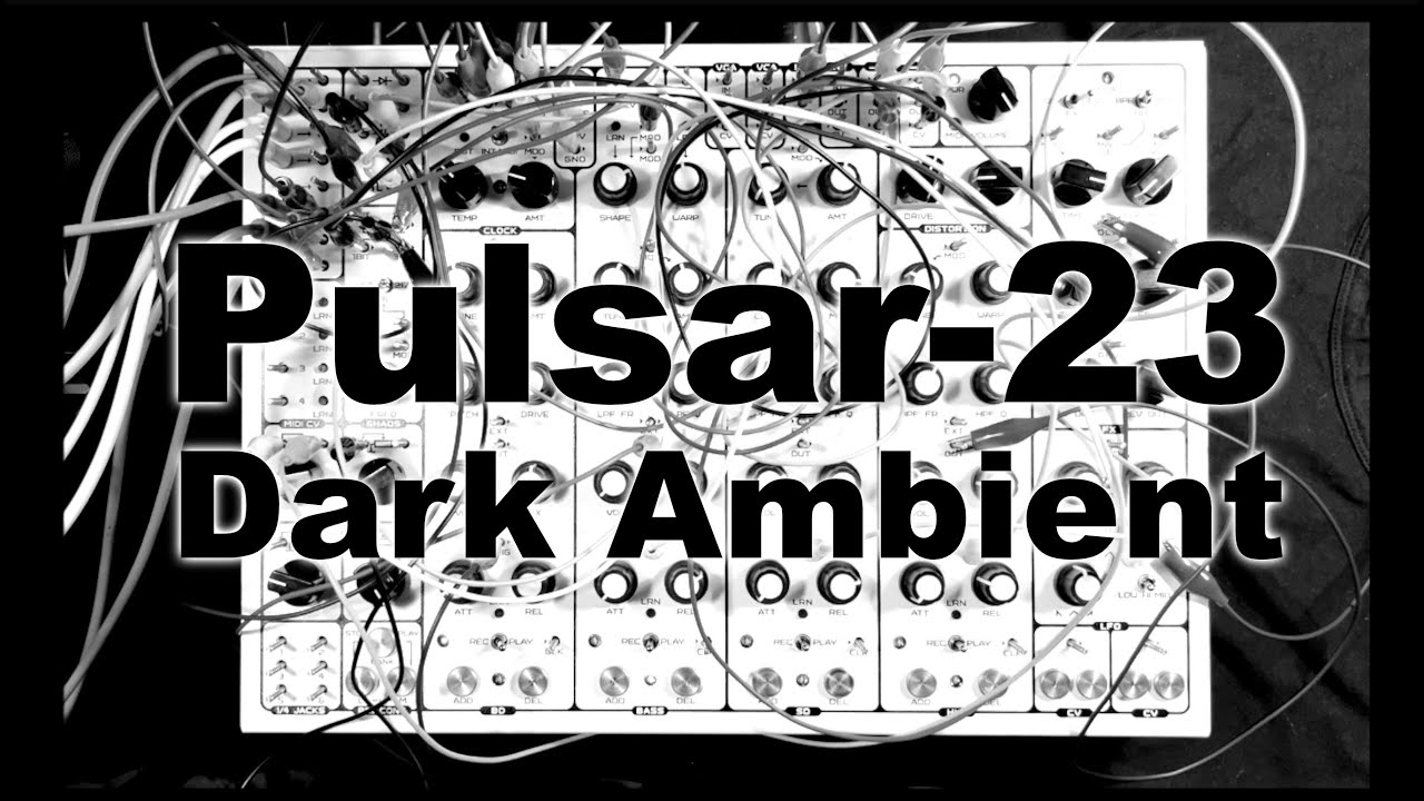 Soma Pulsar-23 Dark Ambient with Moog Subharmonicon