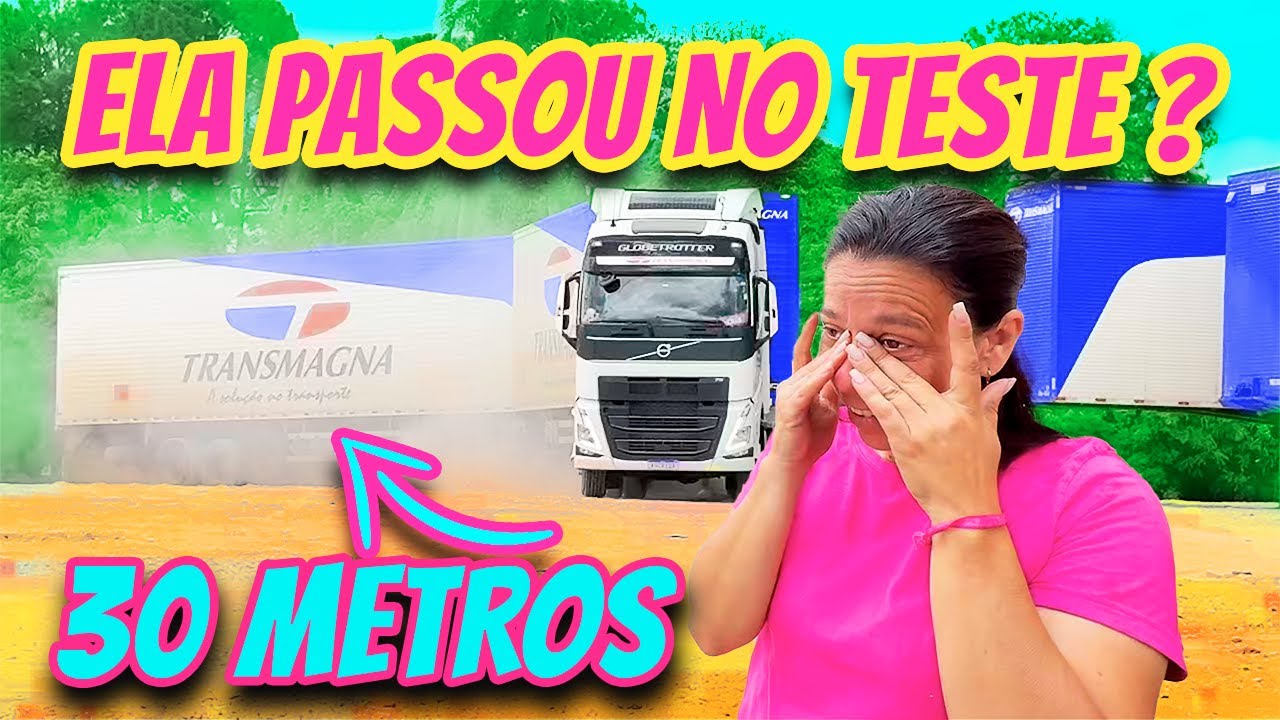 BALIZA COM RODOTREM 30 metros 🚛 ✨ Ela Passou?