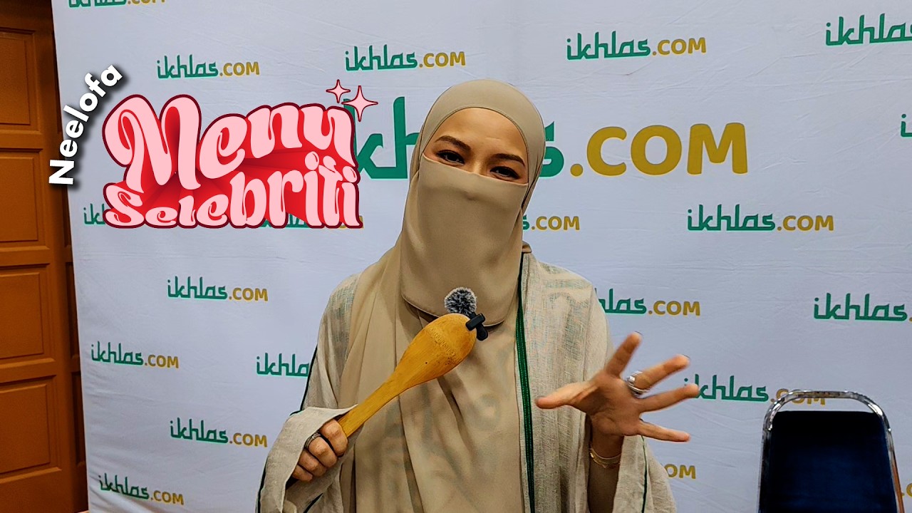 Sahur Neelofa cuma 3 biji kurma, dah lama tak pergi bazar Ramadan!