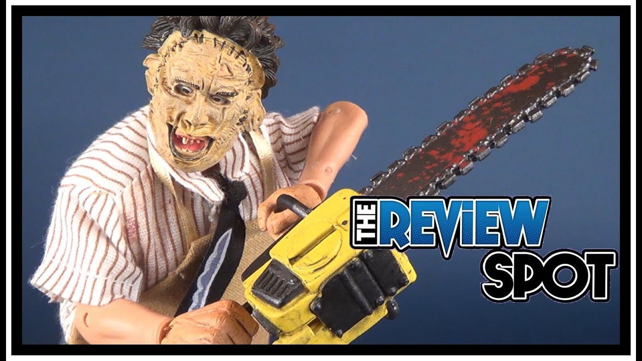 NECA Texas Chainsaw Massacre Retro Cloth Leatherface | Video Review HORROR