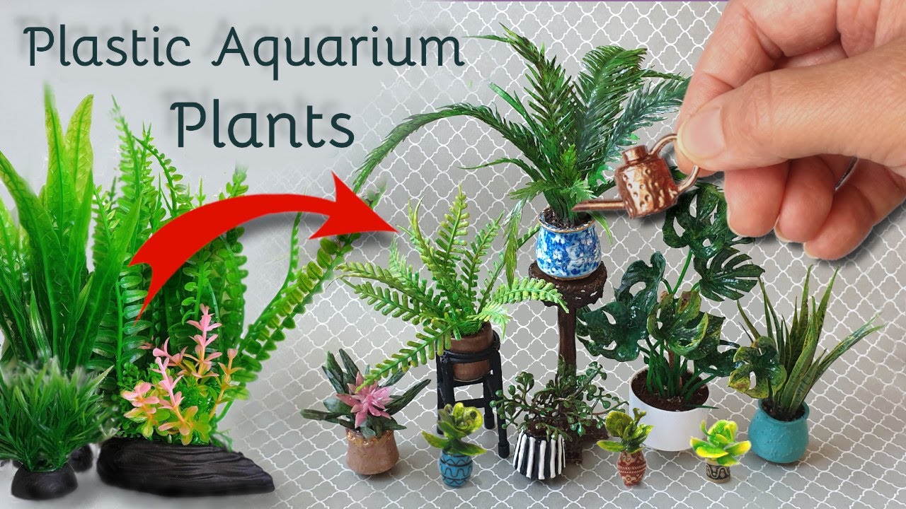 EASY Dollhouse and Diorama Plants #CraftIdeasMiniature #miniaturasColecionáveis #MiniaturasCriativas