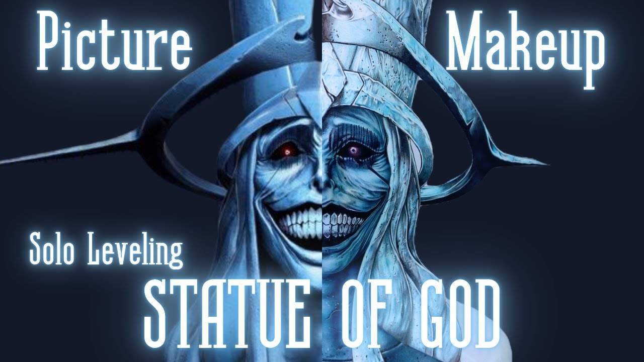 This Might Be My Coolest Makeup Look Ever | Solo Leveling Statue of God