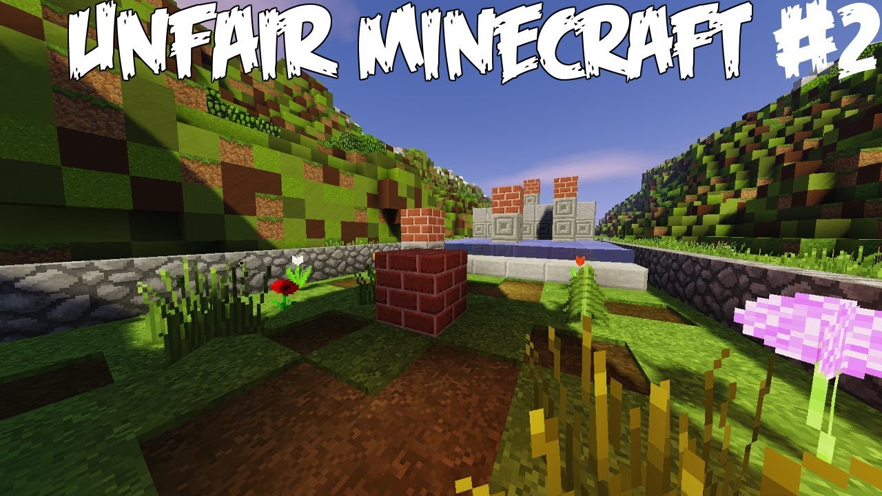 TAJU MEINAA LÄHTEÄ /w JKokki - Pelataan Unfair Minecraft - Osa 2