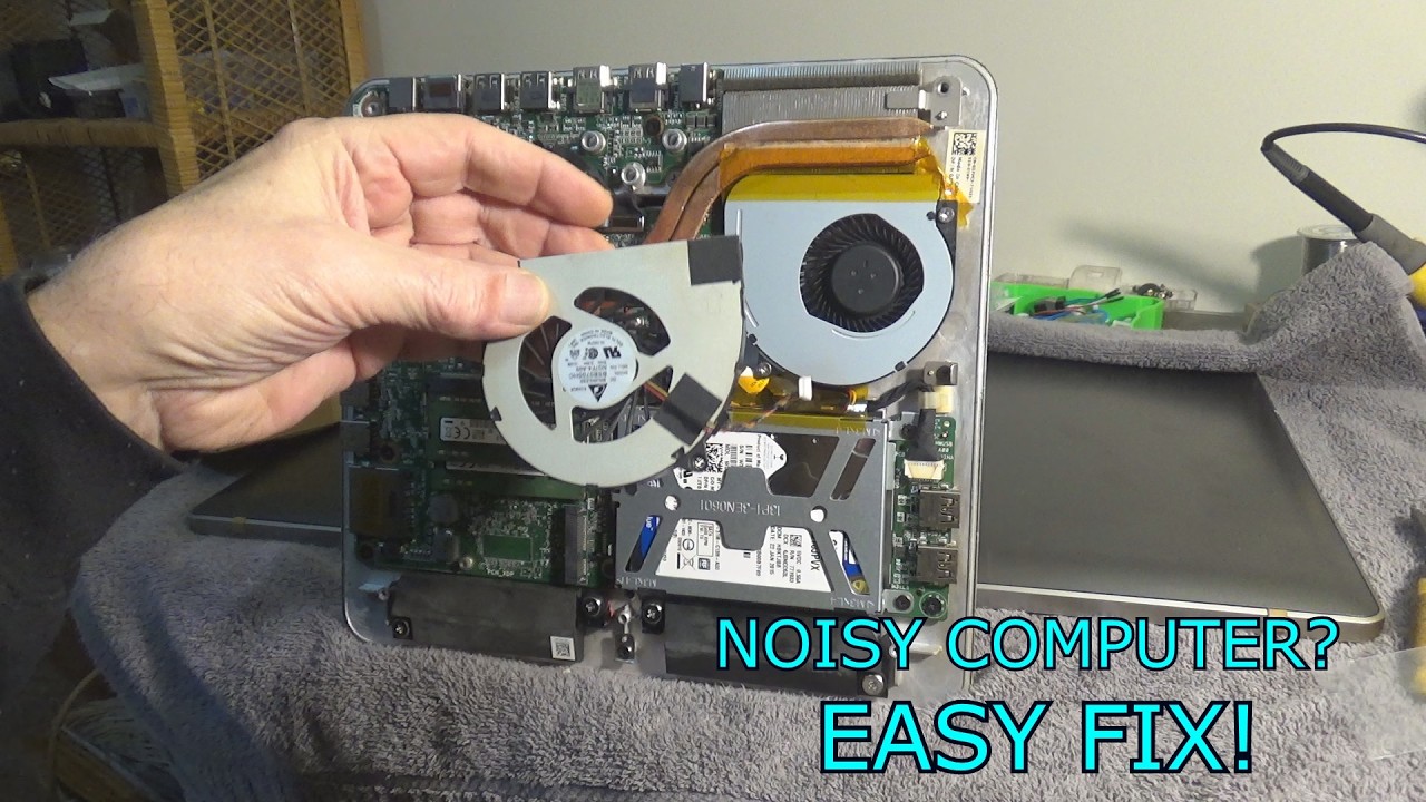 Computer Noise or excess HEAT Easy Fix!