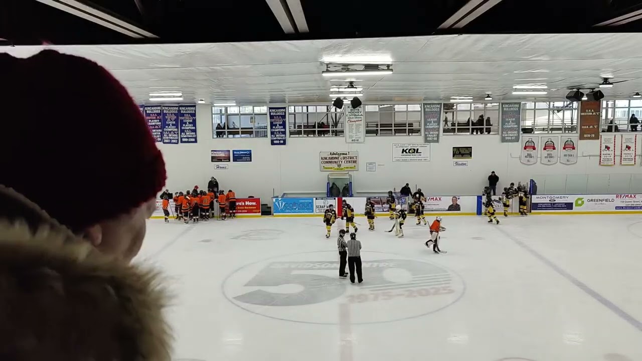 u15 Kinucks vs Mitchell Meteors