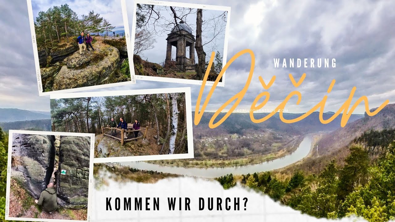 Wanderung Děčín . Den Nachbarn besuchen 🇨🇿 mit @DerWanderFritze