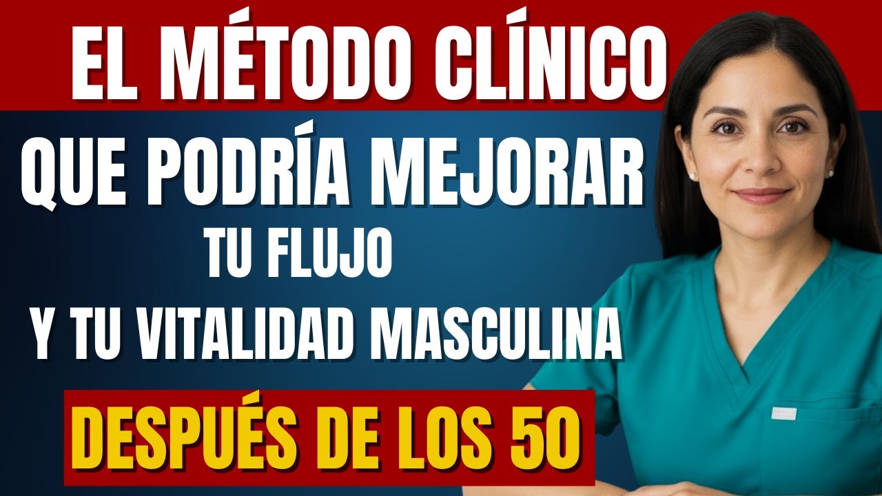 Hombres 50+: Uróloga Explica, Método Clínico Para Mejorar el Flujo y Aumentar tu Vitalidad Masculina