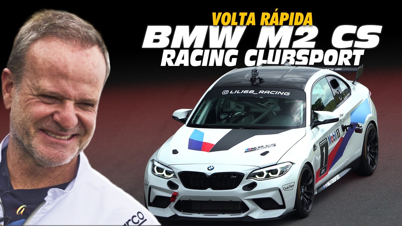 BMW M2 CS RACING NA VOLTA RÁPIDA! Rubinho ACELERA o Safety Car da MOTO GP no Velocitta