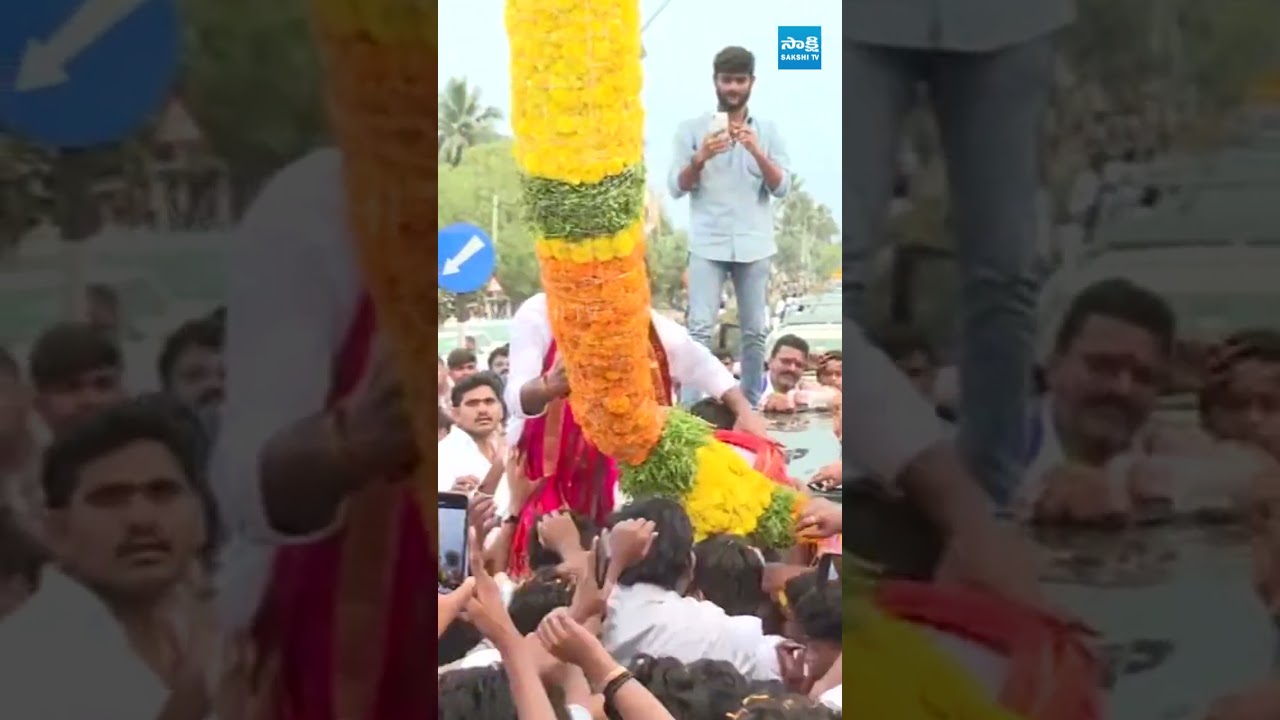 దుమ్మురేపిన పిన్నెల్లి కాన్వాయ్.. #pinnelliramakrishnareddy #ysrcp #sakshitvlive #palnadu