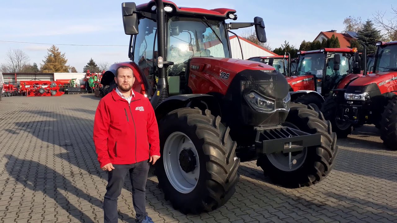 Prezentacja ciągnika Case IH Maxxum 125 Multicontroller