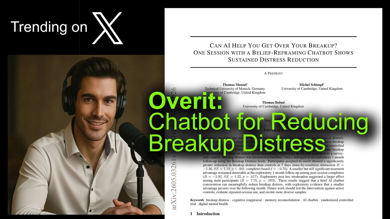 Overit: Chatbot for Reducing Breakup Distress
