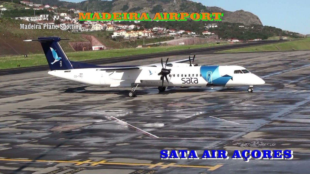 Chegada e Partida dos Voos SATA AIR AÇORES (Aeroporto da Madeira)