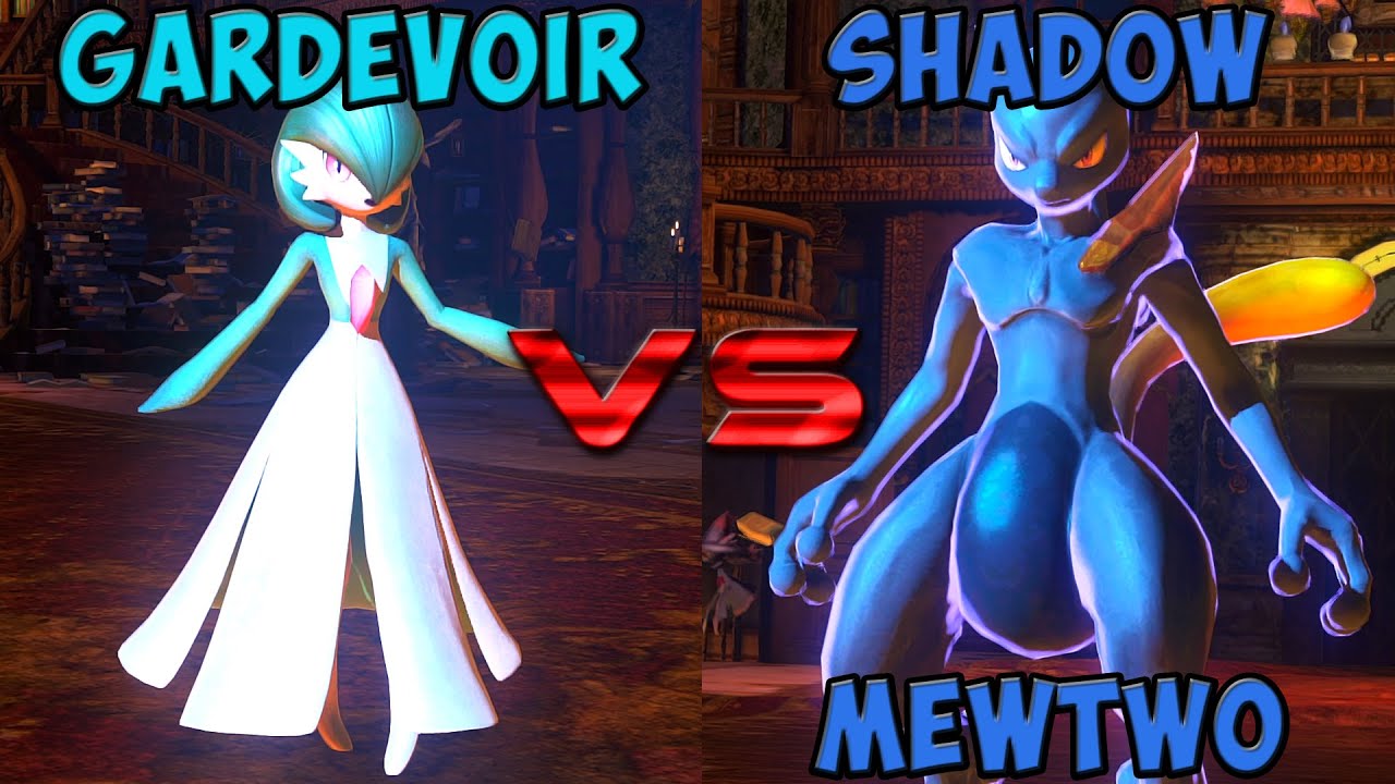 Pokken tournament DX - Gardevoir vs Shadow Mewtwo
