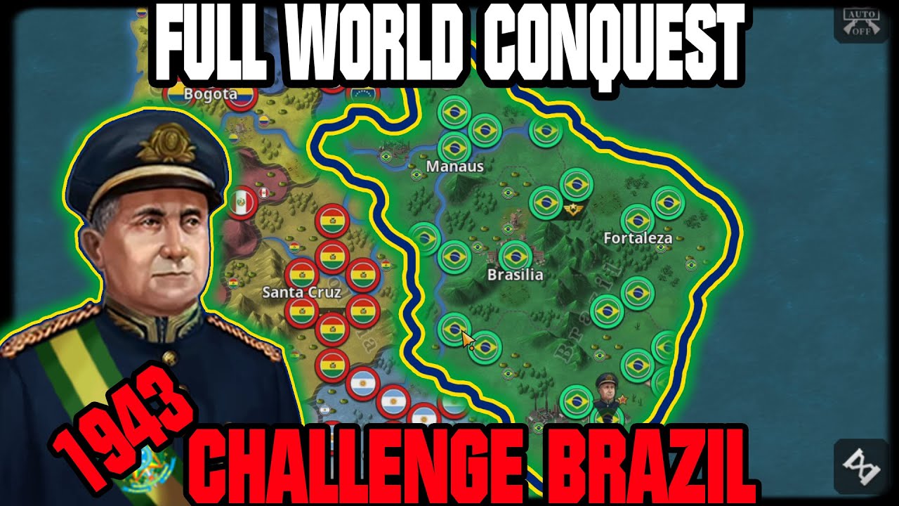 БРАЗИЛИЯ 1943: БРОСЬТЕ ВЫЗОВ ЗАВОЕВАНИЮ МИРА! World Conqueror 4