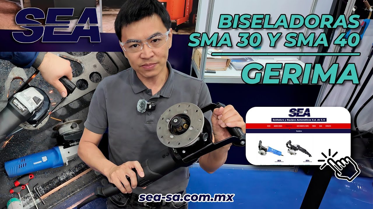 Presentación Biseladoras de placa Gerima en Fabtech 2025