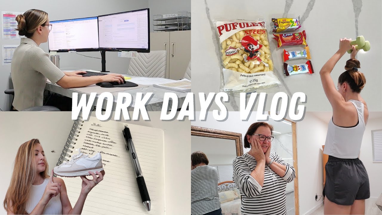 8-5 Work Days in my Life | New Workout Routine After Work & Getting Back on Track with my Health!