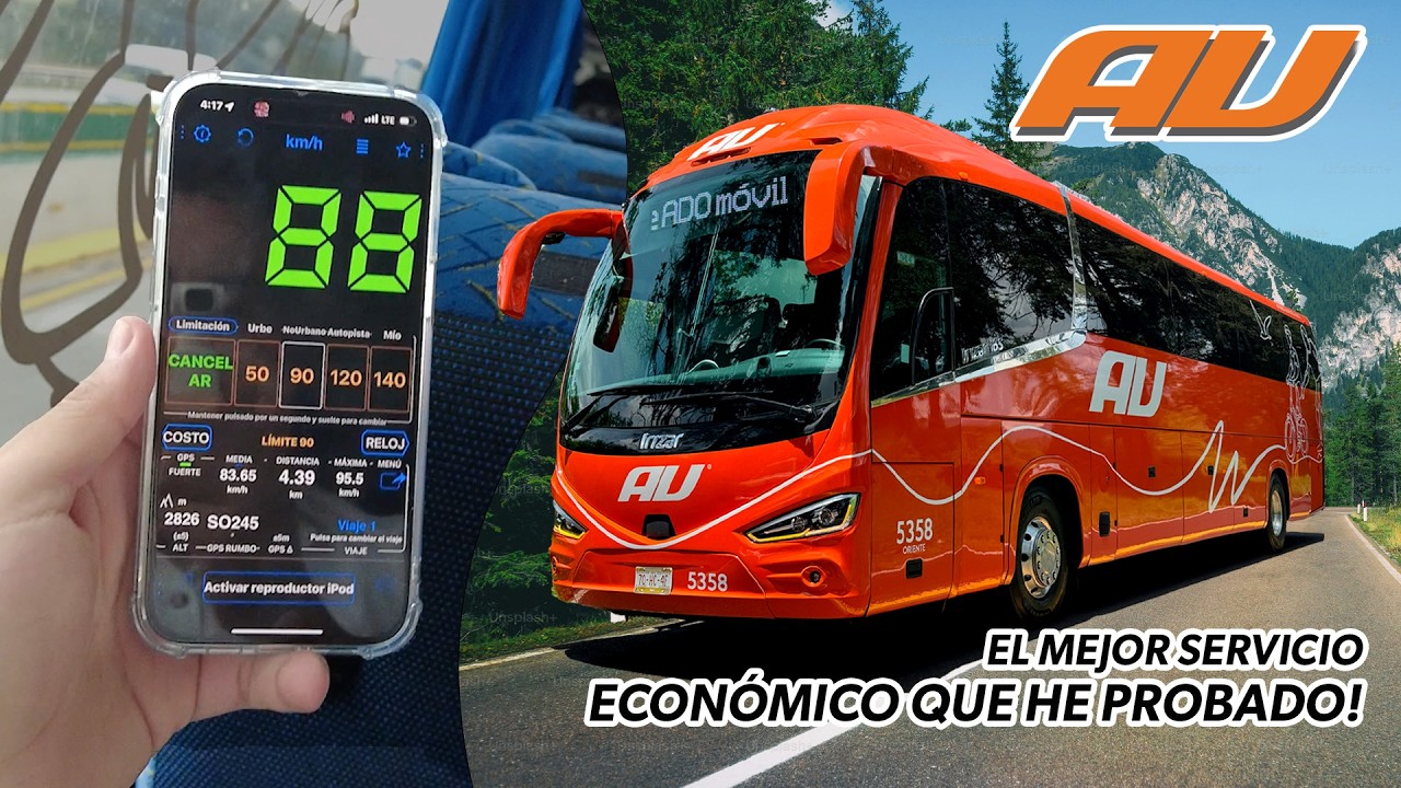 ¡Viajando en el NUEVO AU! | Sorprendente autobus económico con ciertos LUJOS | Russoh Busman