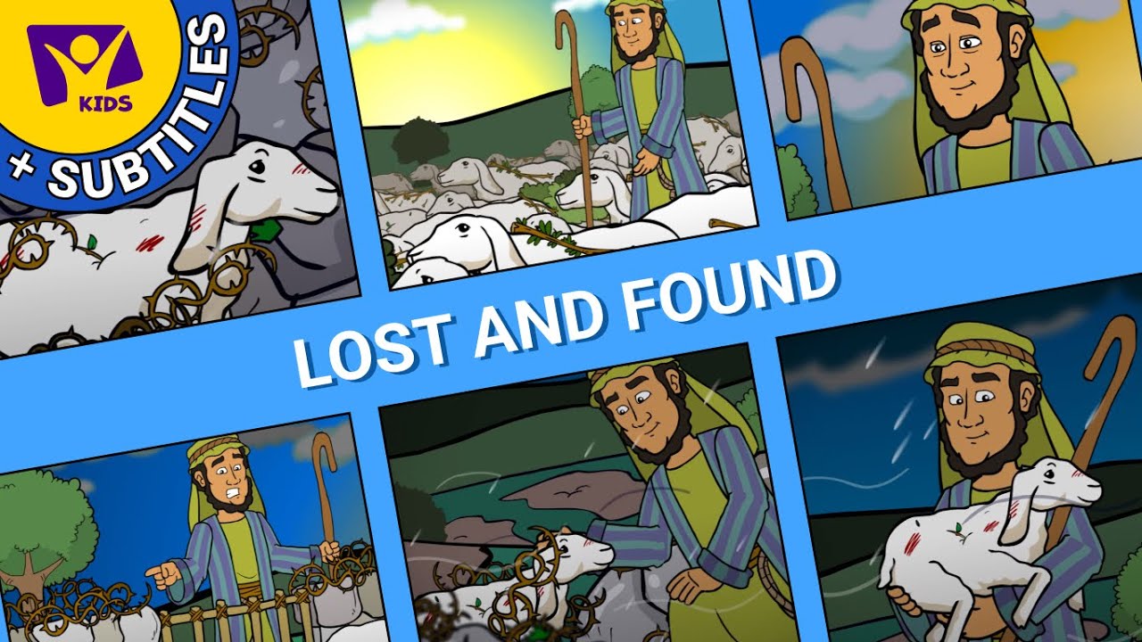 Lost and Found | Bible Story of Lost Sheep for Kids + SUBTITLES
