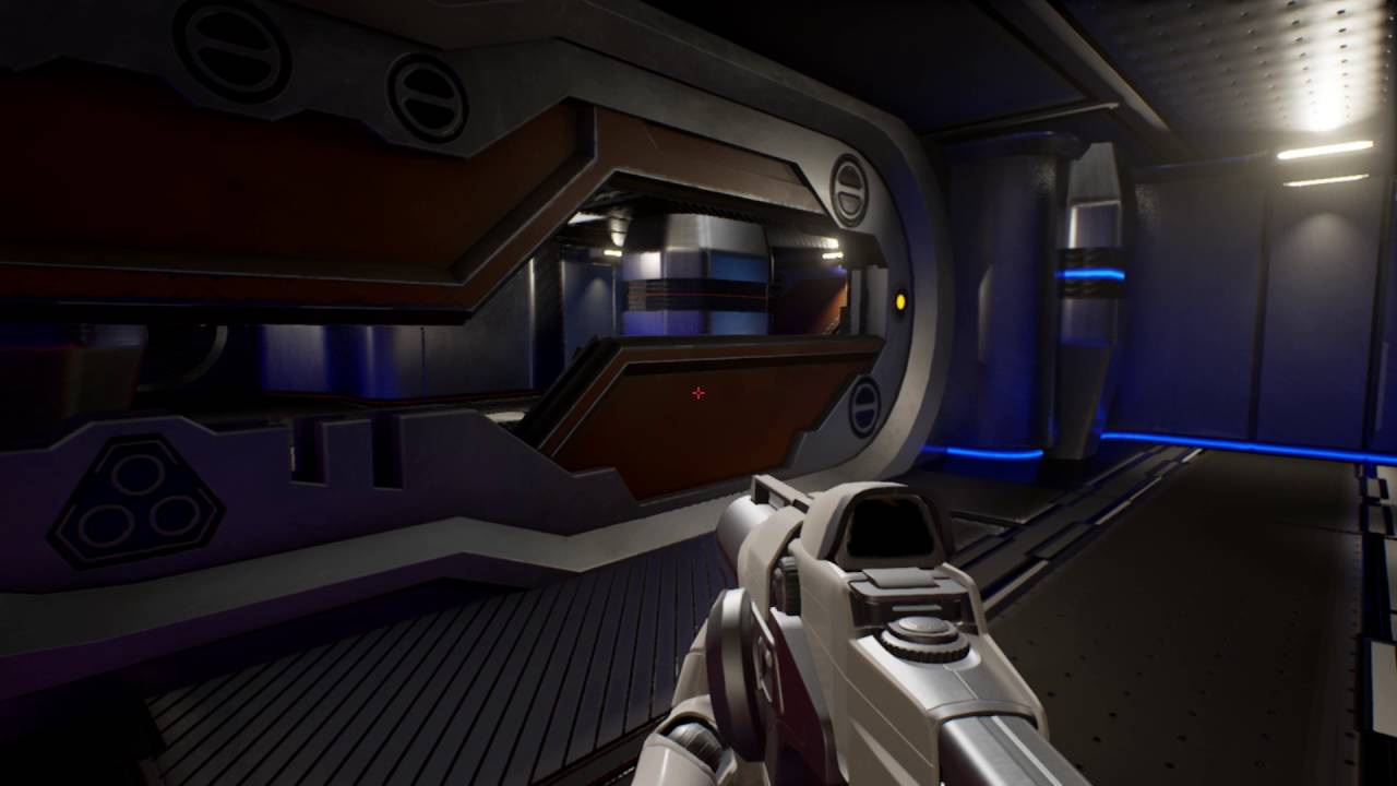 Futuristic Lab office UE4