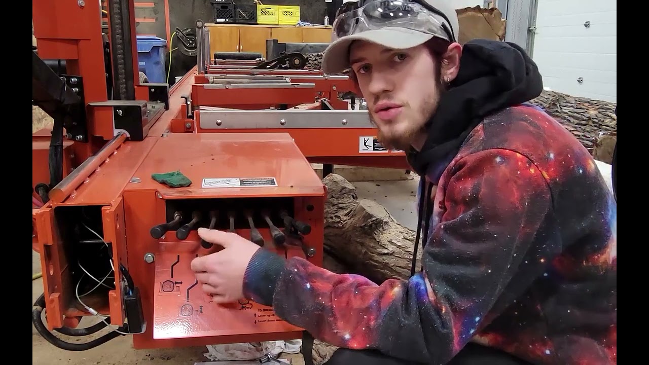 Wood-Mizer LT-50 Super Hydraulic Sawmill Tutorial