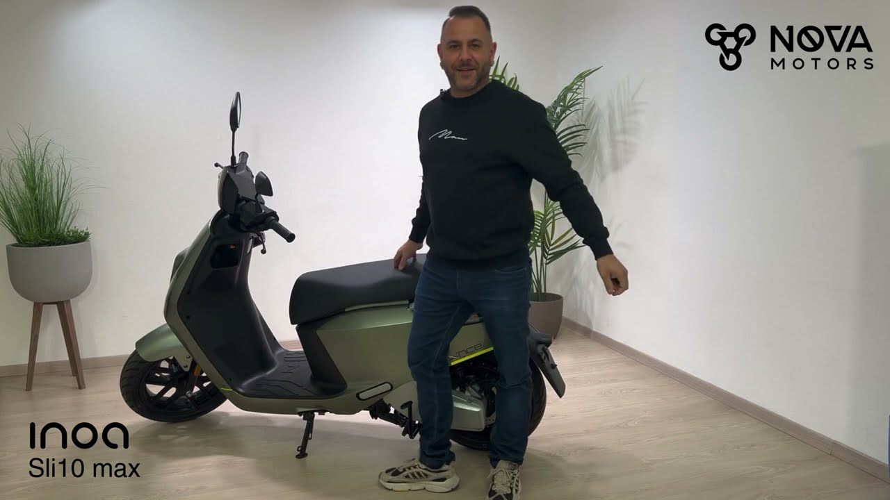 INOA Sli10 max 125er eRoller das Spitzenmodell mit 9kW Peakleistung