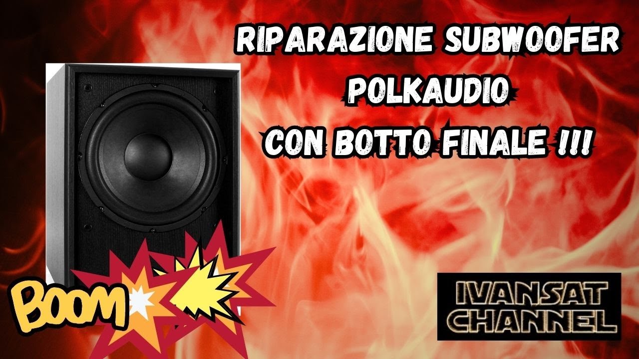 Provo a riparare un Subwoofer polkaudio