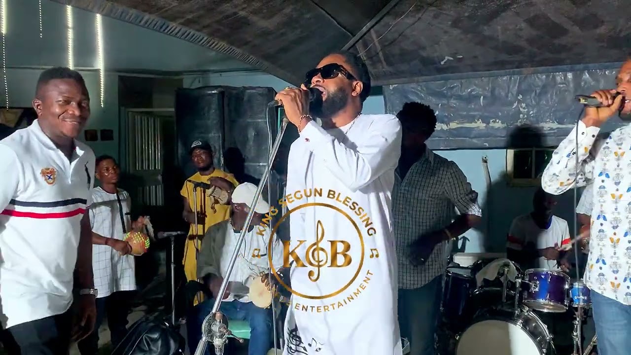 KING SEGUN BLESSING LIVE  PERFORMANCE AT GBENGA WASH’S BIRTHDAY PARTY CELEBRATION 