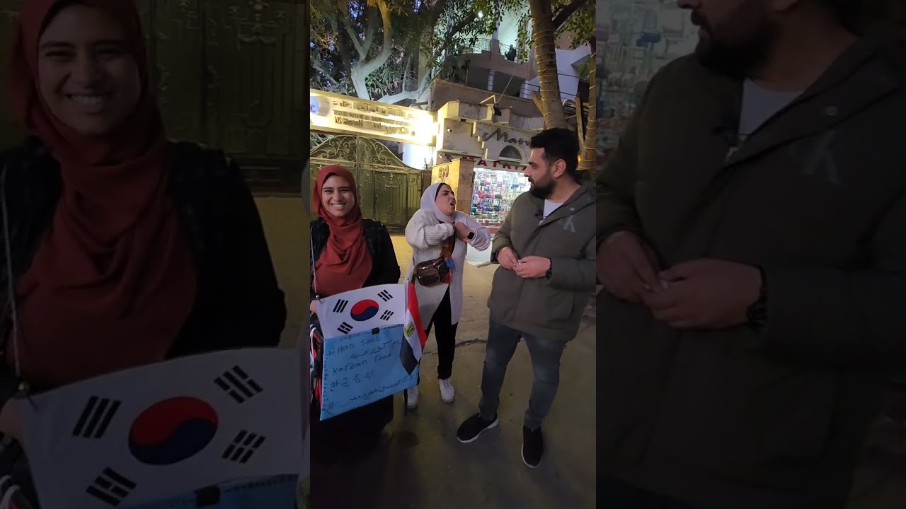 حنين بنت ب١٠٠ راجل بتعمل أكل كوري تحفة 😍