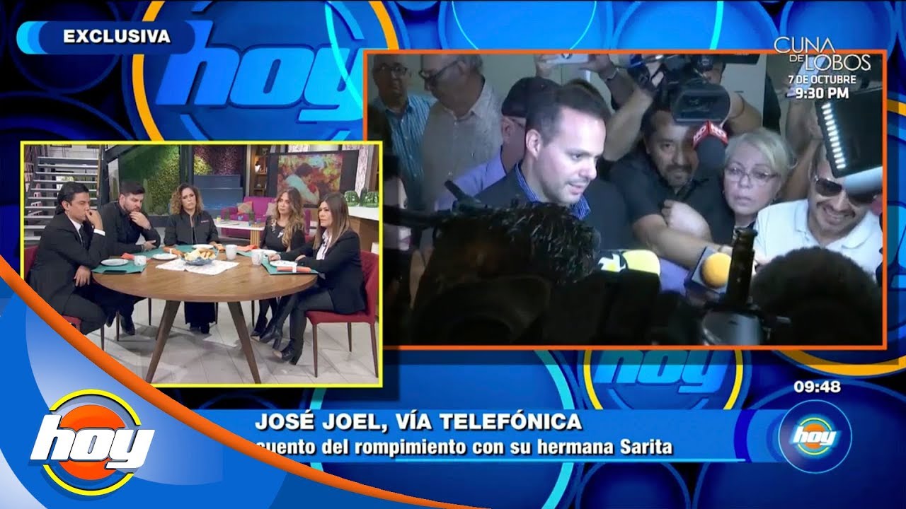 José Joel: No me importa la agenda de trabajo de Sara, yo seguiré buscando a mi papá | Hoy