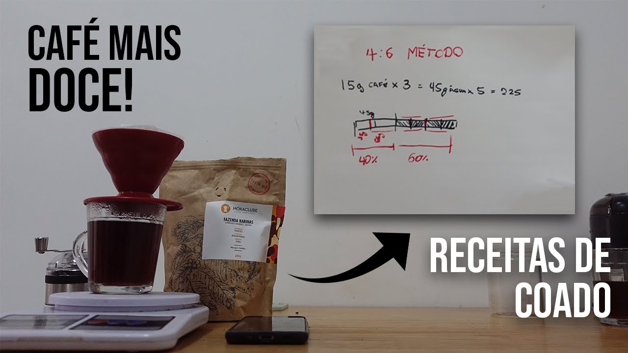 COMO DEIXAR CAFÉ COADO MAIS DOCE | Receitas da Hario V60