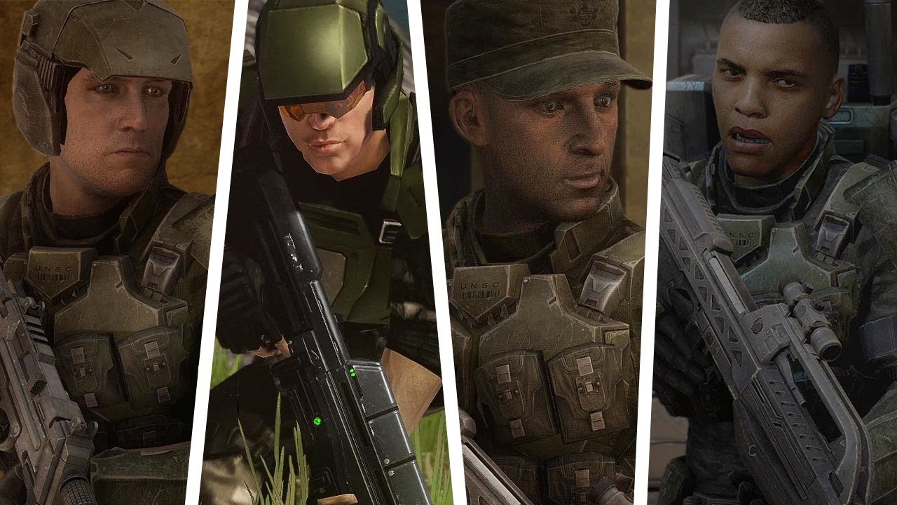 Halo | Los MARINES MÁS IMPORTANTES en los JUEGOS (Stacker, Dubbo, Mobuto)