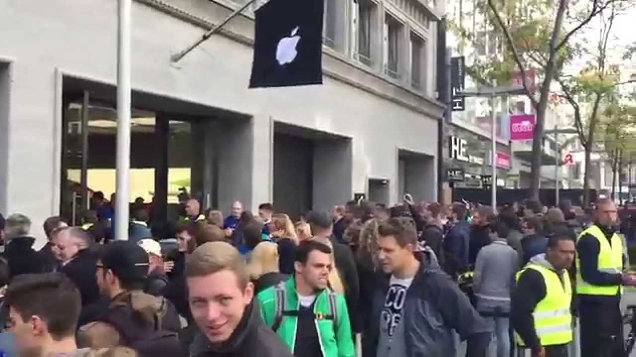 Apple Store Er&ouml;ffnung Hannover - Apple Store Hannover Grand Opening LIVE