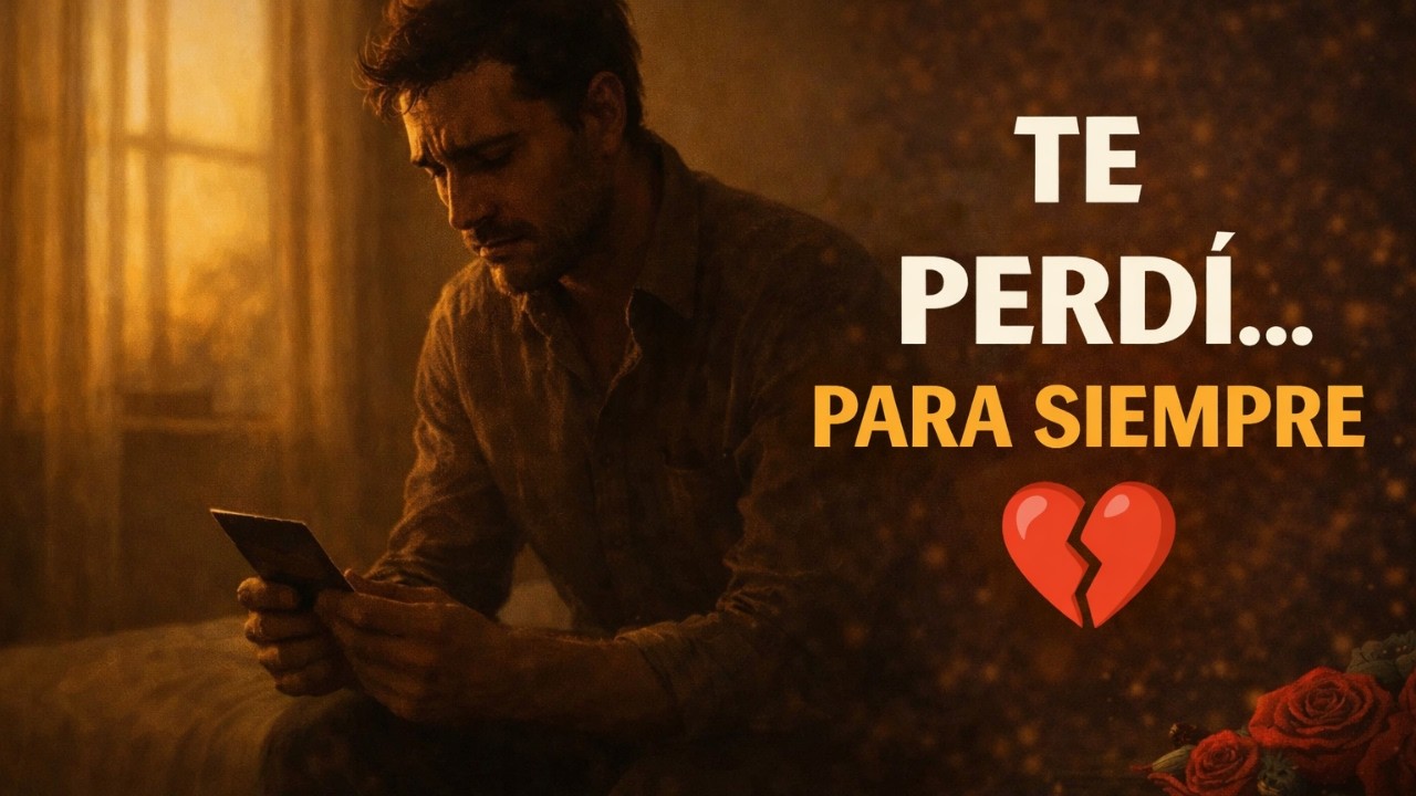 Te Perd&iacute; 💔 La Balada M&aacute;s Dolorosa de un Amor que No Supe Cuidar