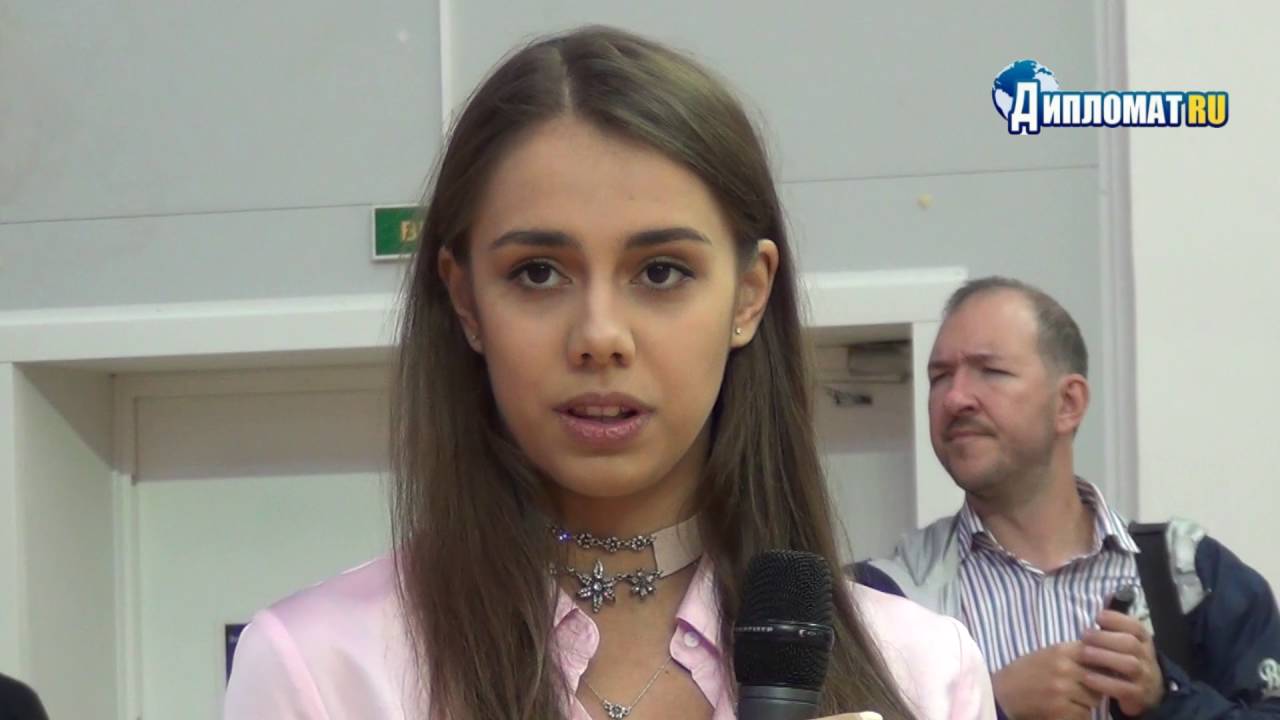 Чествование олимпийской чемпионки игр в Рио Маргариты Мамун