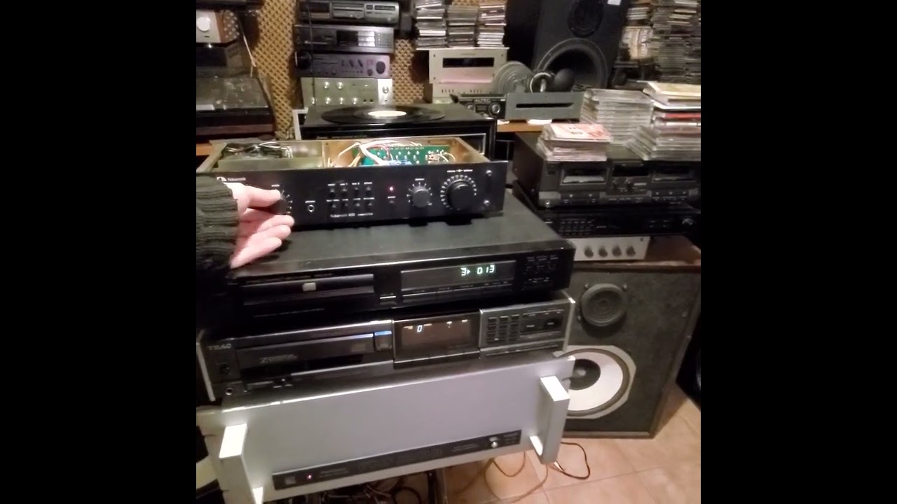 NAKAMICHI 410 PREAM & PERREAUX PMF 2150B MOSFET YEAR 1982