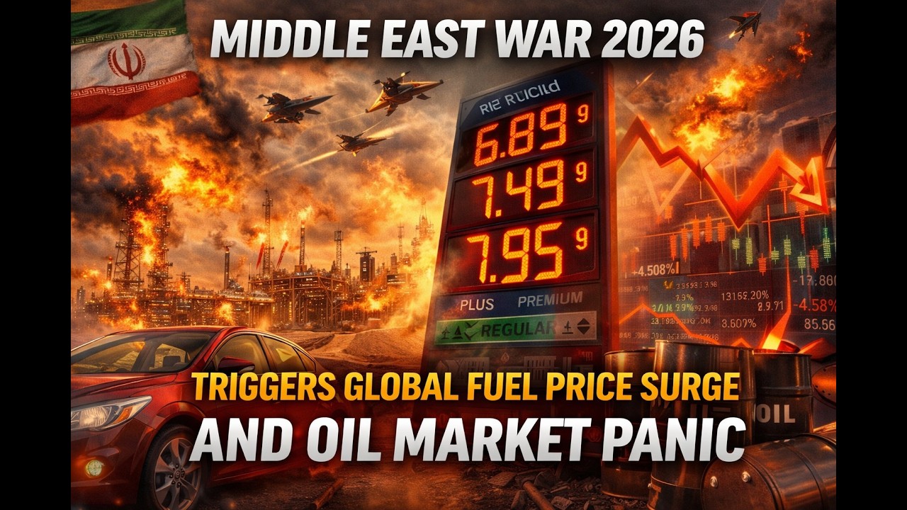 Middle East War 2026 Triggers Global Fuel Price Surge and Oil Market Panic