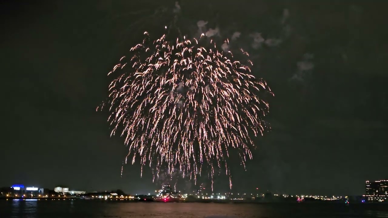 New Year Fireworks 2025, Philadelphia, PA, USA