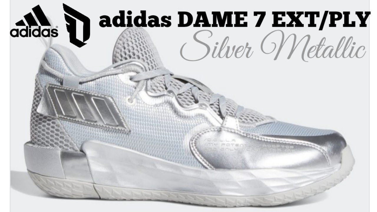 NEW COLORWAY | adidas DAME 7 EXT/PLY Silver Metallic