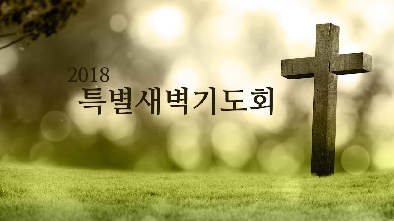 [목포사랑의교회] 2018 특별새벽기도회5 - 다시 베들레헴으로 / 룻1장1-5절 [강은도목사]