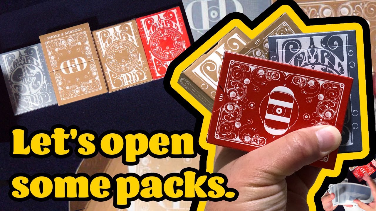 Deck Review - Dan and Dave Smoke and Mirrors. Let's open some packs!