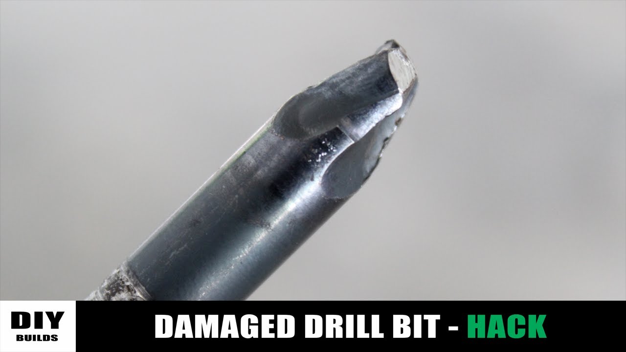 Damaged Drill Bit Hack | Home Made Tool Idea | Diy Tools | Diamleon Diy Builds